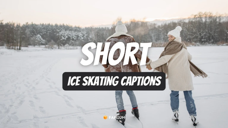 Short Ice Skating Captions for Instagram